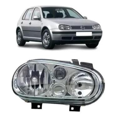 Imagem de Farol Direito Gol/Parati/Saveiro G3 Mascara Negra 1999 ate 2005 - BapI