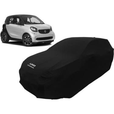 Imagem de Capa De Tecido Carro Smart Fortwo - Mz, Preta