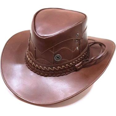 Imagem de Chapéu de Couro Modelo Escamado - LARGADÃO - BEDS, M=56cm
