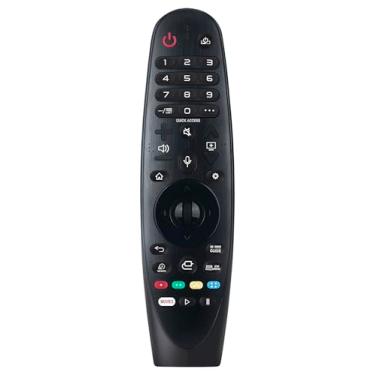 Imagem de Controle remoto de voz de substituição AN-MR19BA compatível com TVs LG Smart TV selecionadas 2019 OLED TV Series W9/E9/C9/B9, NanoCell TV Series SM99/SM95/SM90/SM86/SM81, 4K UHD TV Series