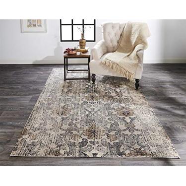 Imagem de Feizy Rugs – Coleção Fiona, tapete de área de transição – Madeira flutuante 30,5 cm x 60,5 cm – 25,4 cm