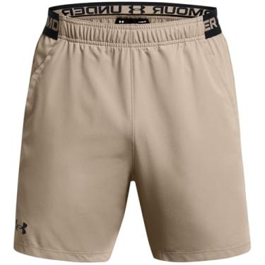 Imagem de Under Armour Bermuda masculina 1373718-203-MD UA Vanish Woven 1,8 m Timberwolf Taupe MD