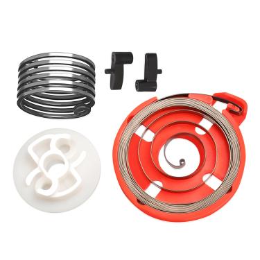 Imagem de Recoil Pull Start Easy Parts, kit de reparo de mola de retrocesso de partida compatível com soprador de folhas portátil STIHL BG56C BG86C SH86C SH56C (substitui