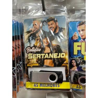 Imagem de pen drive com musicas gravadas diversas pendrive gravado generos BATIDÃO SERTANEJO