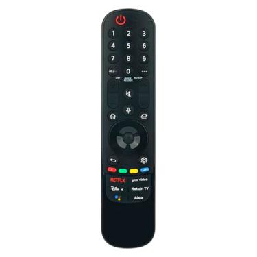 Imagem de Controle remoto MR22GA AKB76039902 compatível com LG Smart TV 75NANO75UQA 86QNED80UQA OLED48A2PUA 50UQ7070ZUN OLED83C2AUA 55UQ7570PUJ 55QNED80AQA 55QNED80AQA 55QNED80AQA 55 0QNED8 0AQA 75UQ9000PUD