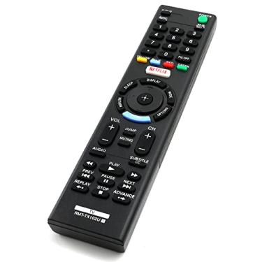 Imagem de PERFASCIN Controle remoto de substituição RMT-TX102U adequado para Sony W60D LED HD Smart TV KDL-32R500C KDL-32W600D KDL-32W650D KDL-40R510C KDL-40R530C KDL-40R550C KDL-40W600D KDL-40W650D KDL-48R510C