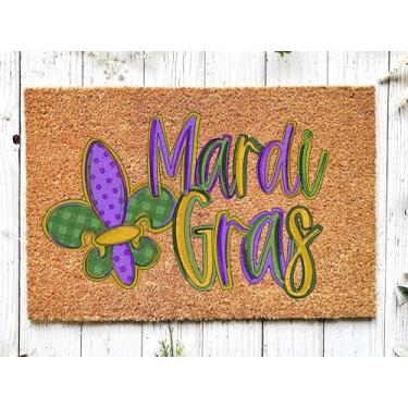 Imagem de Tapete de entrada divertido, bem-vindo, carnaval, capacho, capacho, presente de fim de ano, capacho de boas-vindas | capacho para porta da frente, casa, casa de banho, cozinha, casa, tapete de