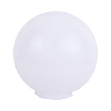 Imagem de Bothyi Luminária de parede globo globo abajur decoração branca abajur bola à prova de intempéries para luminárias de parede postes de teto, 25cm 9.84inch