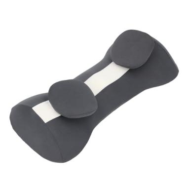 Imagem de Travesseiro de Apoio Lombar, Encosto Confortável para Dormir, Cama, Cintura, Parte Inferior das Costas, Com 2 Peças de Acessórios Adequados para Viagens para Casa (cinza escuro)