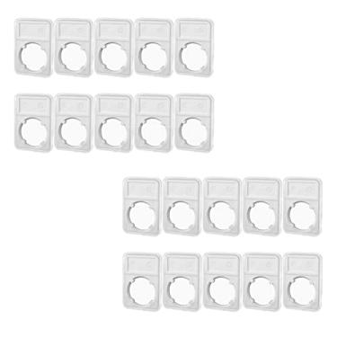 Imagem de Magik 10-20 Pc 38mm Coin Slab Display Storage Morgan/Peace/IKE Silver Dollar Holder (20 Pack, 1.5 in/38 mm)