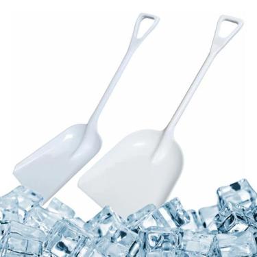 Imagem de Pá Para Gelo Grãos Ração Em Pvc Maciço Para Frigorífico Câmara Fria Ba