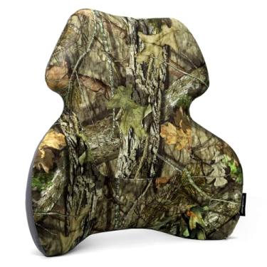 Imagem de Almofada de apoio lombar para carro – Suporte para as costas para veículos de médio a grande porte – Almofada de assento de carro de espuma viscoelástica macia – Camuflagem para alívio da dor nas