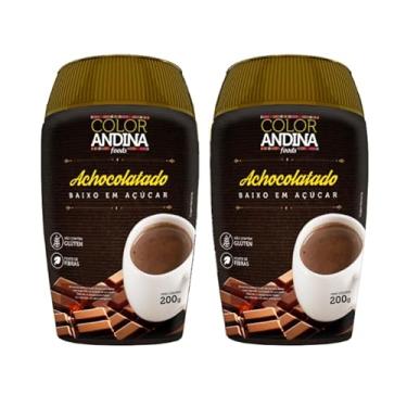 Imagem de Achocolatado Diet Baixo em Açúcar 200g | Vegano | Cacau 100% Puro - 2 Unidades