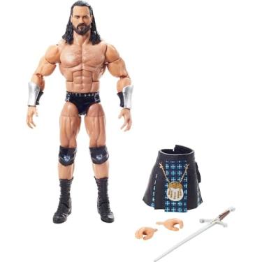 Imagem de Mattel WWE Drew McIntyre Top Picks Elite Collection Action Figure with Accessories, 6-inch Posable Collectible Gift for WWE Fans Ages 8 Years Old & Up