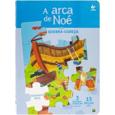 Imagem de Livro - Aventuras Bíblicas em Quebra-Cabeça: A Arca de Noé