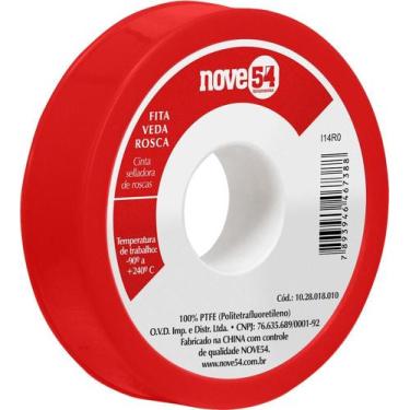 Imagem de Fita veda rosca 18mmx5m ptfe teflon - Nove54