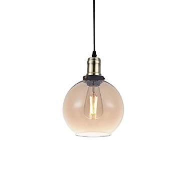 Imagem de Pendente Soho Âmbar Globe 200mm 1xE27