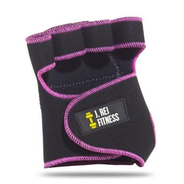 Imagem de Luva Para Treino Academia Bike Exercicio Funcional - jota rei, Rosa, G