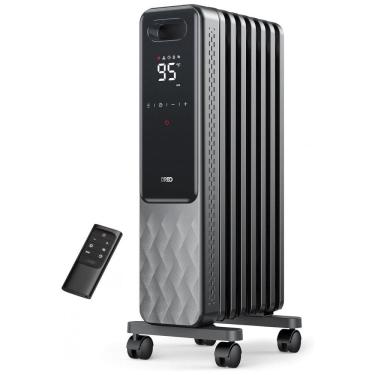 Imagem de Aquecedor Elétrico para Salas Grandes com Controle Remoto, Trava para Crianças, 4 Modos e Proteção Contra Superaquecimento, 110V 1500W,