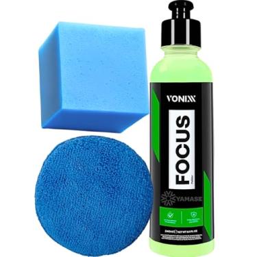 Imagem de Focus Vonixx Polidor Removedor De Chuva Ácida Marca D'água Restaurador De Vidros Aplicador de Microfibra Vonixx Aplicador de Espuma Yamase