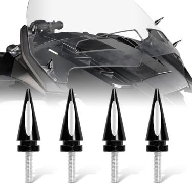 Imagem de Kit de ferragens de parafusos de pontas de acabamento de para-brisas de carenagem para modelos Can-Am Spyder F3-T F3-L 2016-2025