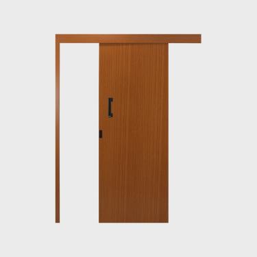 Imagem de Porta de Correr Madeira 215x90cm Sobrepor Reversível Melamínico mgm