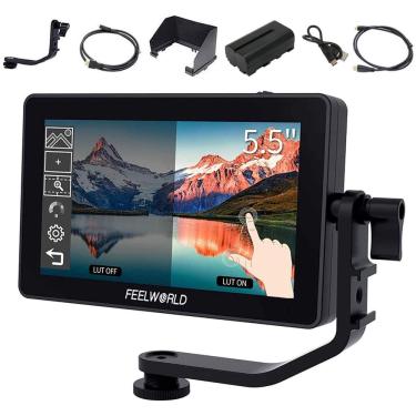 Imagem de Monitor de campo da câmera feelworld F6 Plus 6 com tela sensível ao toque