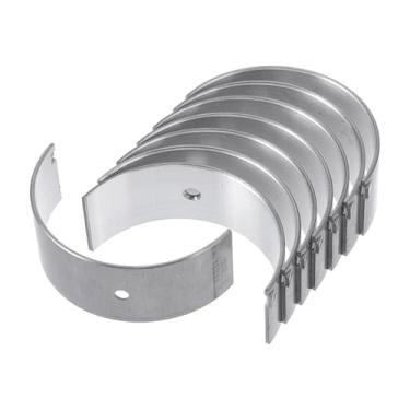 Imagem de A ABSOPRO Conjunto de rolamentos de biela Nº 1304167030 para Toyota Land Cruiser 2002-2010 Kit de rolamento de haste de motor metal prateado 8 peças