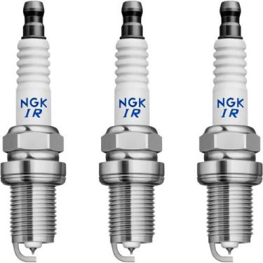 Imagem de Jogo Kit 3 Velas de Ignição Creta HB20 1.0 Laser Iridium NGK