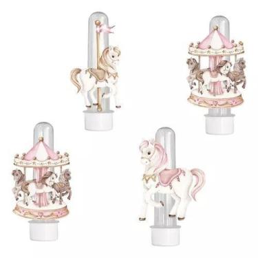 Imagem de 20 Tubetes 3d Personalizado Lembrancinha Carrossel - Barbara Utilidade