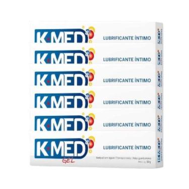 Imagem de Kit 6x Lubrificante Intimo K-med 50g - CIMED