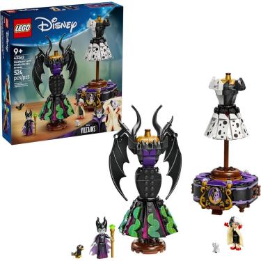 Imagem de LEGO Disney - Vestidos da Malévola e Cruella De Vil 43262