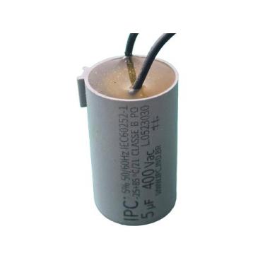 Imagem de 3x Capacitor Partida 5uf/400v Fio 27x46mm Ipc