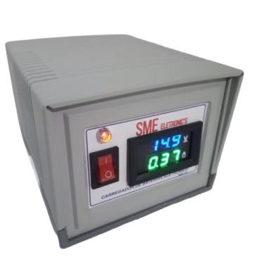 Imagem de Carregador de Bateria Automotivo Eletronico Digital Inteligente mod 5.