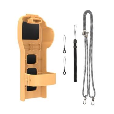 Imagem de SZZCNOX Pocket 3 Gimbal Capa protetora superior, protetor de tela para lente cardan para acessórios de câmera DJI Osmo Pocket 3, com pulseira de silicone e filtros/compartimentos de armazenamento para