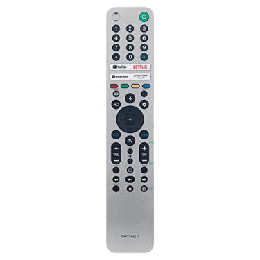Imagem de Allimity RMF-TX621P RMFTX621P Controle remoto substituído por voz adequado para Sony TV KD-65X80J KD-65X85J KD-75X80J XR-55X90J XR-65A80J XR-65X90J XR-65X95J XR-83A80J XR-85X95J XR-85X95J J XR-655
