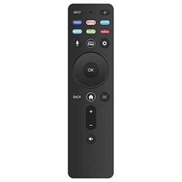 Imagem de Novo controle remoto de voz XRT260 adequado para Smart TV Vizio V-Series e M-Series 4K HDR com Vudu Netflix PrimeVideo XUMO Hulu REDBOX WatchFree Botões de aplicativo de atalho P65Q9-J01 P75Q9-J01