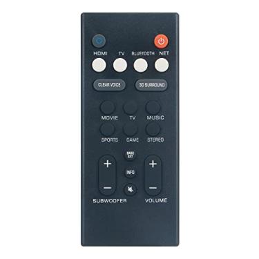 Imagem de Allimity Controle remoto substituído VCQ9140 adequado para Yamaha Sound Bar YAS-209 YAS-209BL YAS-109BL YAS-109 ATS-1090 ATS-2090