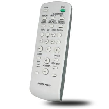 Imagem de Controle remoto de substituição para sistema de componentes micro Hi-Fi Sony RM-SC50 MHC-RG295 HCD-RG295 MHC-GX470 HCD-GX470 MHC-GX570 HCD-GX570