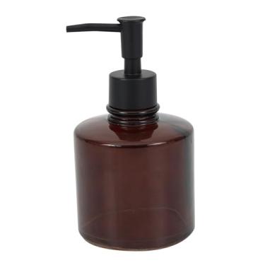 Imagem de Oikos - Porta Sabonete Líquido de Vidro Âmbar Retrô Banheiro