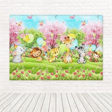 Imagem de Painel Retangular Tecido 3D Safari 2,00 X 1,50 Frt-5399