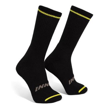 Imagem de Meia Inni Cano Alto Ultra Cushion Com 01 Par Preta