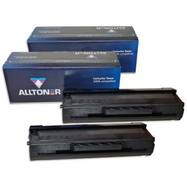 Imagem de Combo 2 Cartuchos toner p/Samsung ALLTONER preto MLT-D104S 4HY98A CX 2