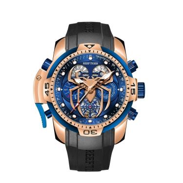 Imagem de Relógio Masculino Reef Tiger Rga3532sp à Prova D'água Bronze