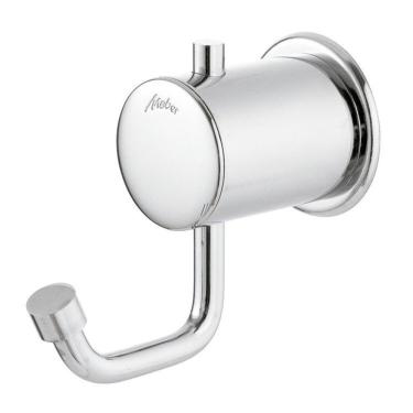 Imagem de Kit 2 Cabides Para Banheiro 1 Gancho Meber Metais Cromado