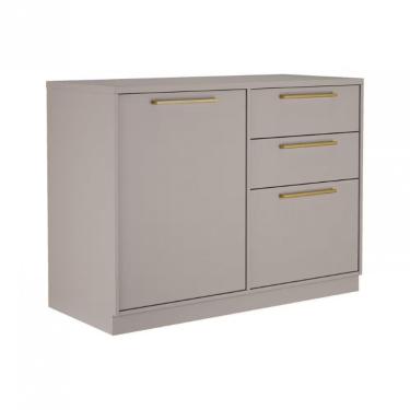 Imagem de Balcão Triplo Itatiaia Essence Com 1 Porta, 3 Gavetas Fendi