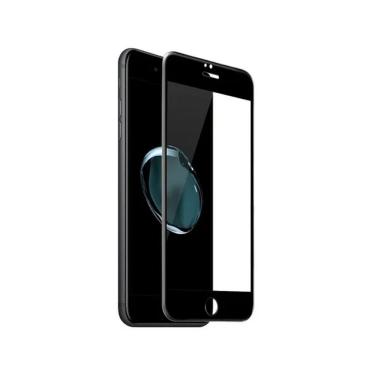 Imagem de Película 3d 4d 5d Compativel Com Iphone 6 6s 6g - Preta