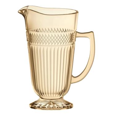 Imagem de Jarra Com Pé Em Vidro Palace âmbar 1,2l L\'hermitage