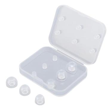 Imagem de Dicas de Ouvido para Fones de Ouvido, 3 Pares S M L Fones de Ouvido Dicas de Substituição Pontas de Ouvido de Silicone Géis para Orifícios para Orifícios de 4 Mm a 6 Mm Em Fones de (Transparente)