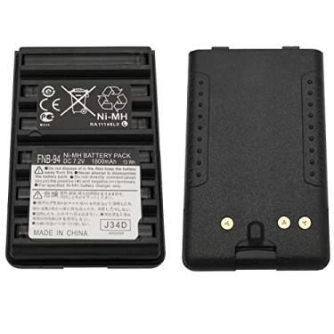Imagem de GoodQbuy Bateria De Reposição Fnb-64 Fnb-83 Fnb-V94 7,2 V 1800 Mah Ni-Mh Compatível Com Rádios Yaesu/Vertex Ft-60R Vx-150 Vx-160 Vx-170 Vx-180 Vx-410 Vx-420 Vx-420A Ft-270 (2 Unidades)